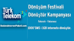 Türk Telekom Dönüşüm Festivali internet Dönüştür Kampanyası