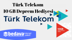 Türk Telekom’dan Kullanıcılarına 10 Gb Bedava İnternet