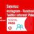 Vodafone Sosyal Pass Sınırsız instagram – Facebook ve Twitter internet Paketi
