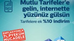 Türk Telekom Enflasyonla Mücadele %10 internet Fatura indirimi