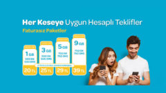 Pttcell Hesaplı 9 GB Tarifesi – 9 GB internet 750 DK 39 TL