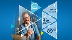 Türk Telekom Limitsiz Ev interneti – Mobil 4 GB Hediye