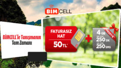 Bimcell Yeni Hat Kampanyası 2019 – 4 GB, 250 Dakika, 250 SMS Hediye