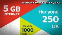 Türk Telekom Mobilist 5GB İnternet Paketi