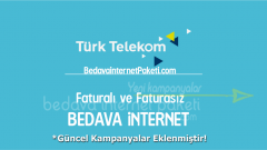 Türk Telekom (Avea) Bedava İnternet Paketleri (Ekim 2019)