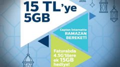 Türk Telekom Ramazana Özel 5 GB İnternet Paketi