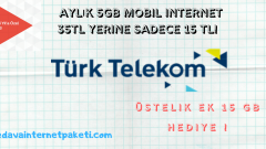 Vodafone Faturali Hattan Kontor Gonderme Tl Transferi Bedava Internet Paketi